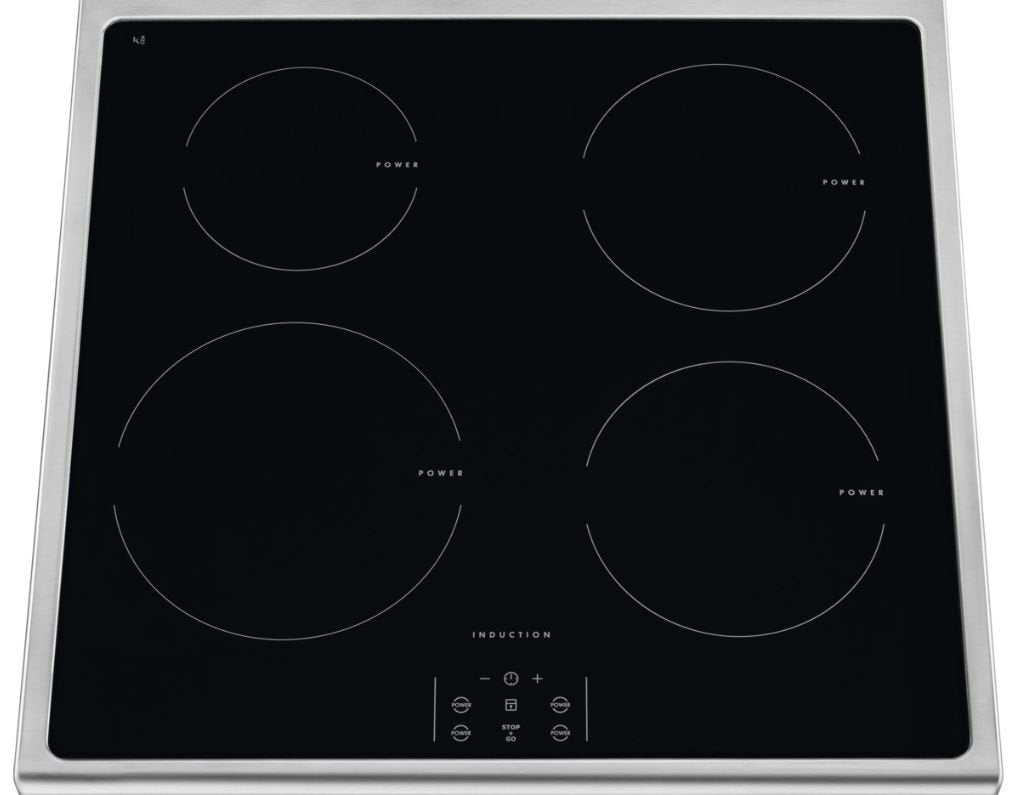 AEG Four 20% Inox Facile à Nettoyer Porte Chariot